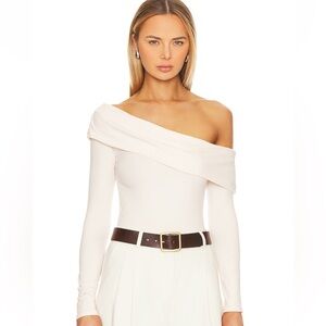 Astr The Label Lenore Body suit in off white size small